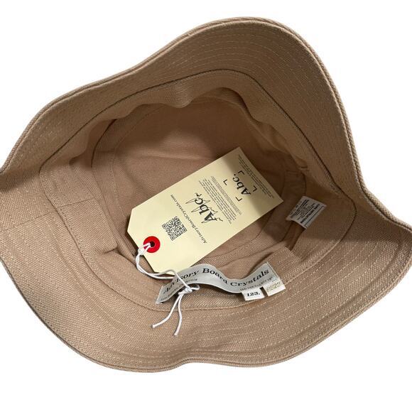 Abc. Advisory Board Crystals Bucket Hat One Size Tan NEW - Picture 5 of 7